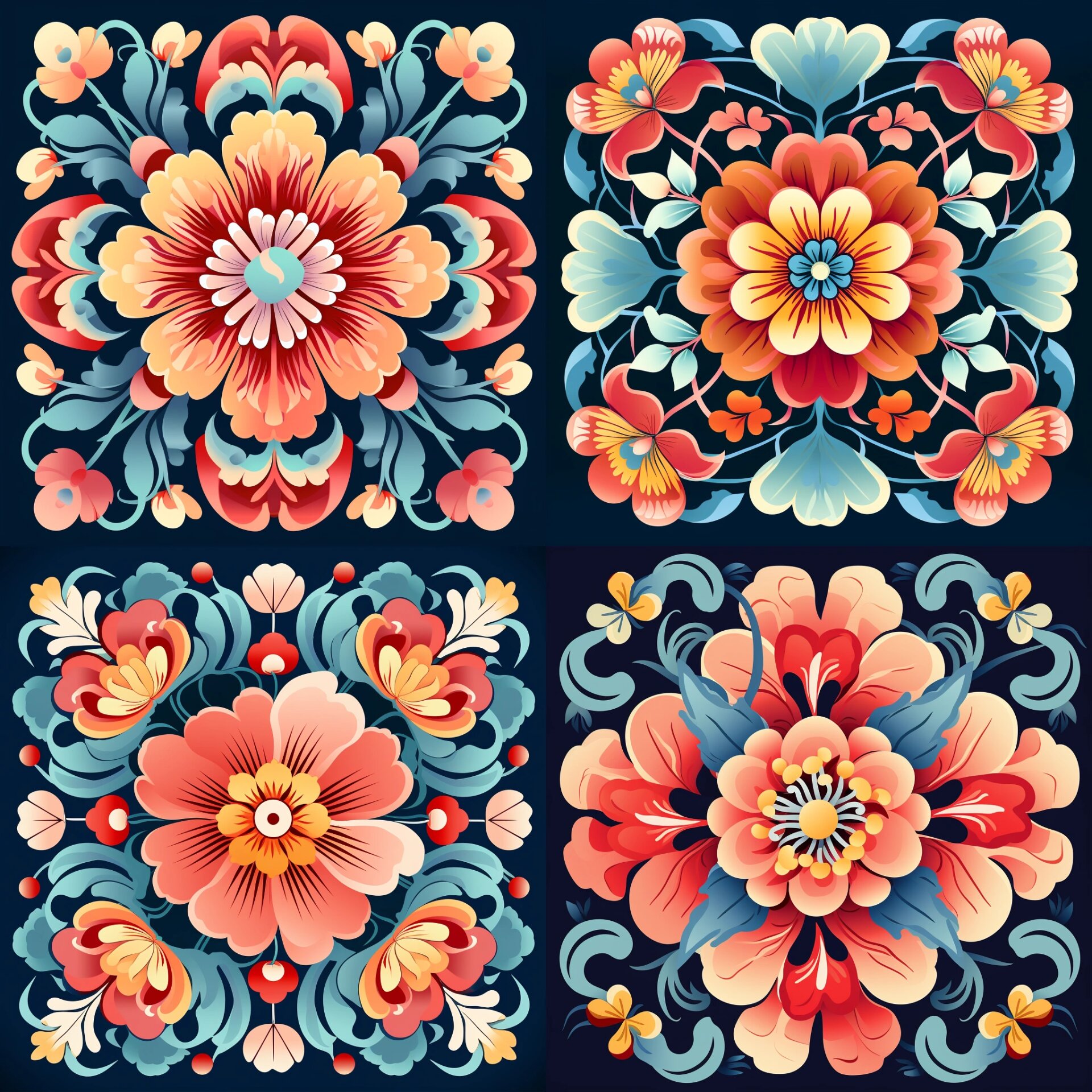 花卉图案