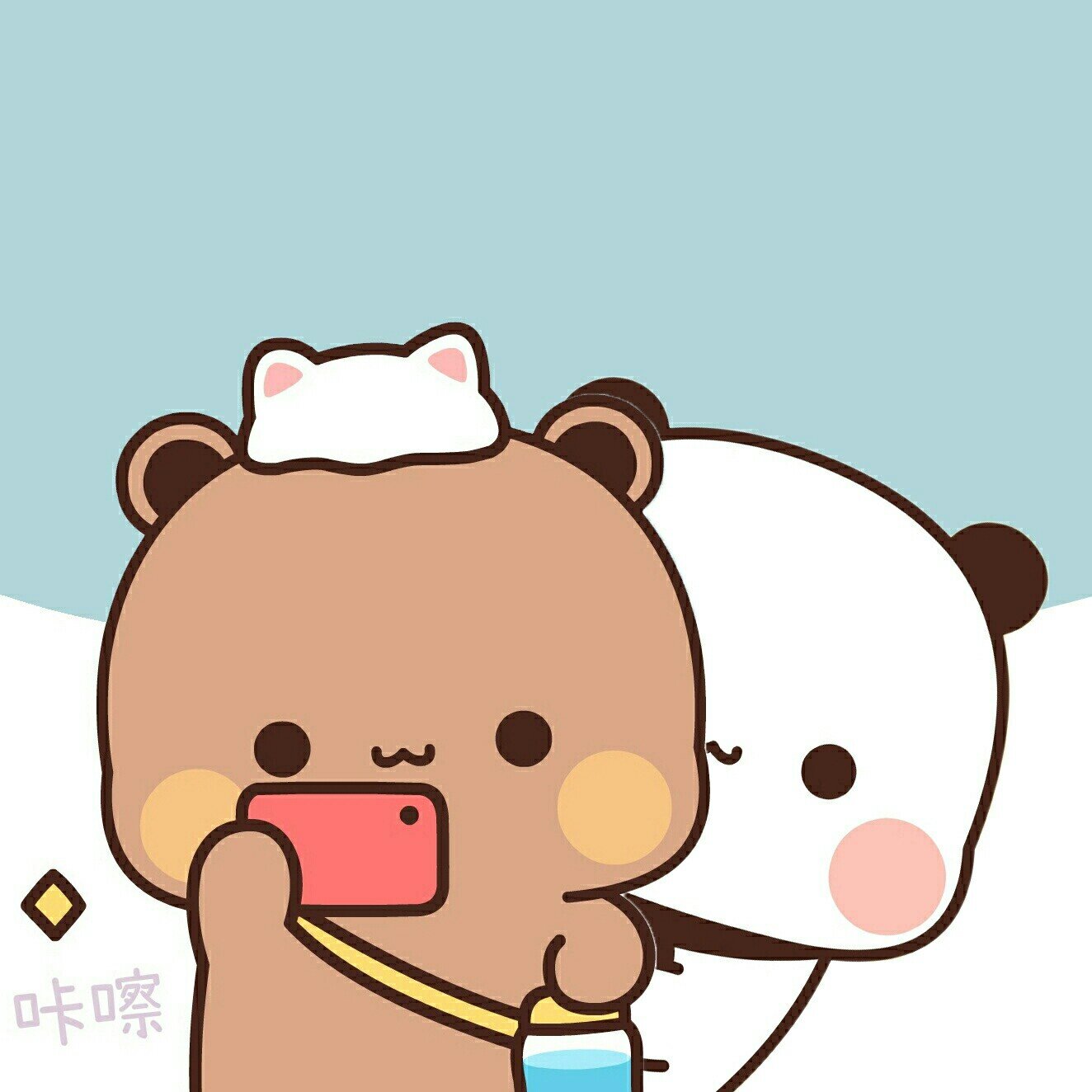 情侣头像Ⅰ超可爱的卡通小熊93