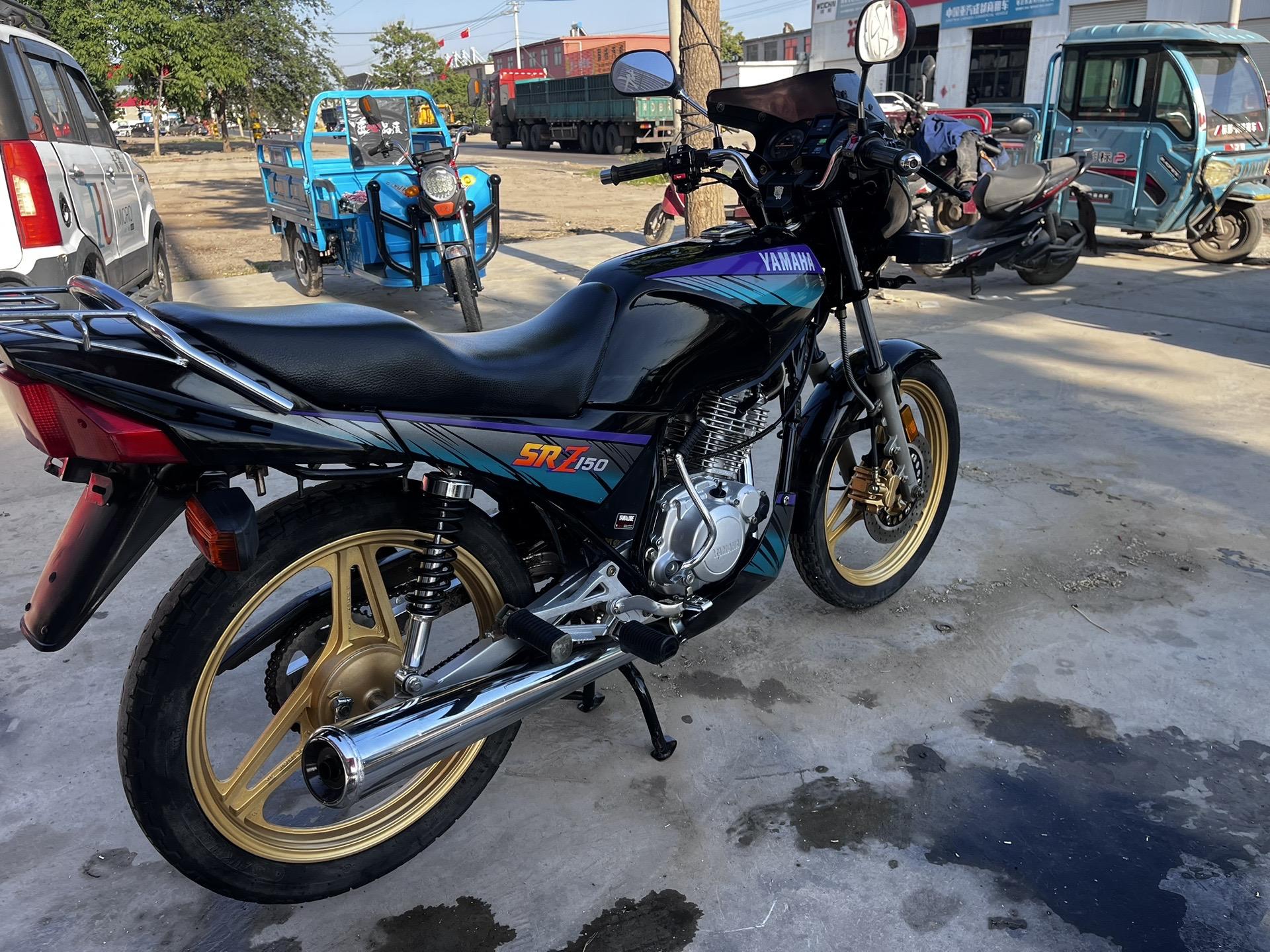 极品成色雅马哈劲豹150,全车原版,轮胎后视镜都是原装的,可遇不可求的