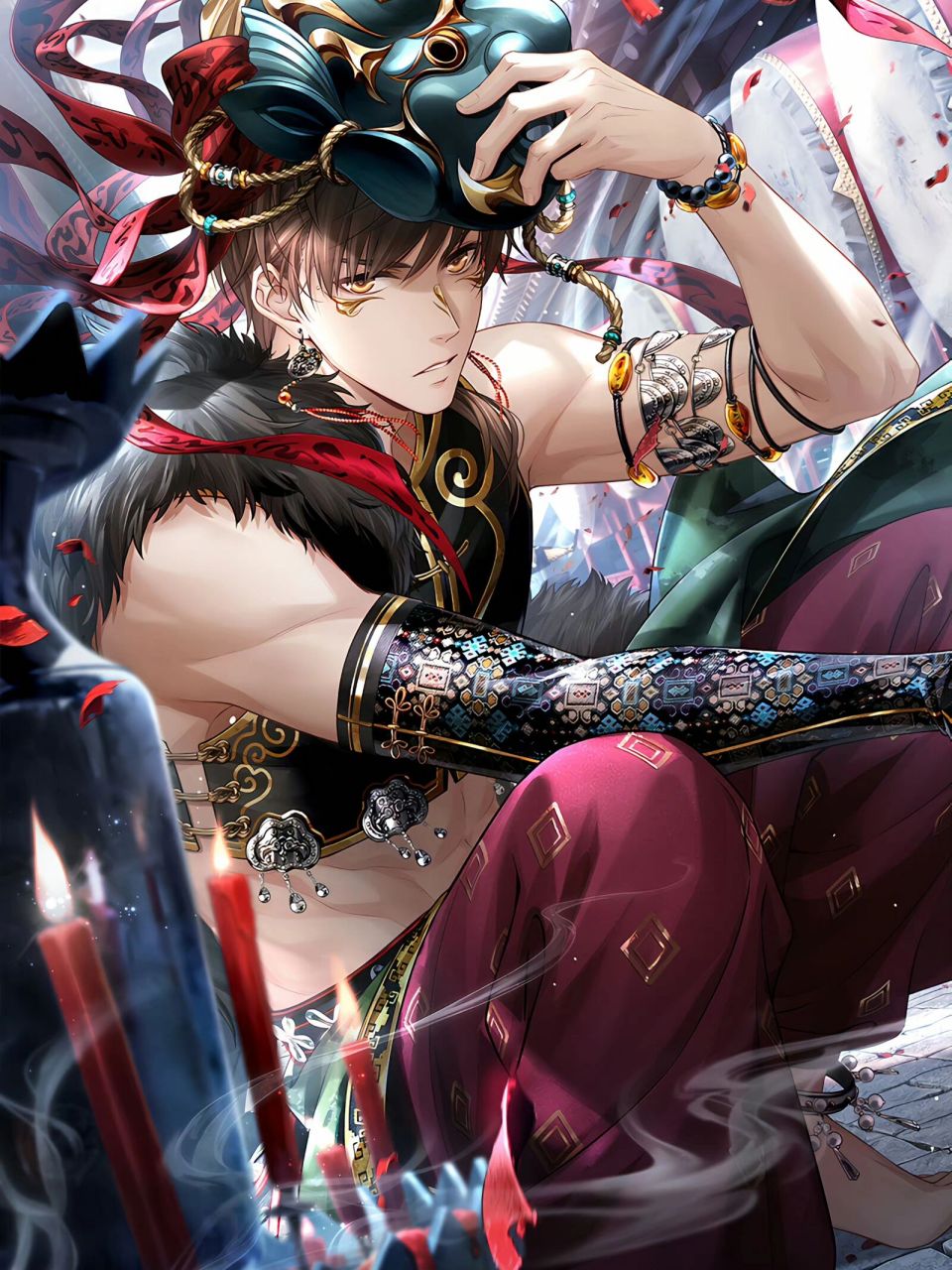 卡面# #壁纸# #乙女游戏# #恋与制作人# #恋与制作人周棋洛# #恋与