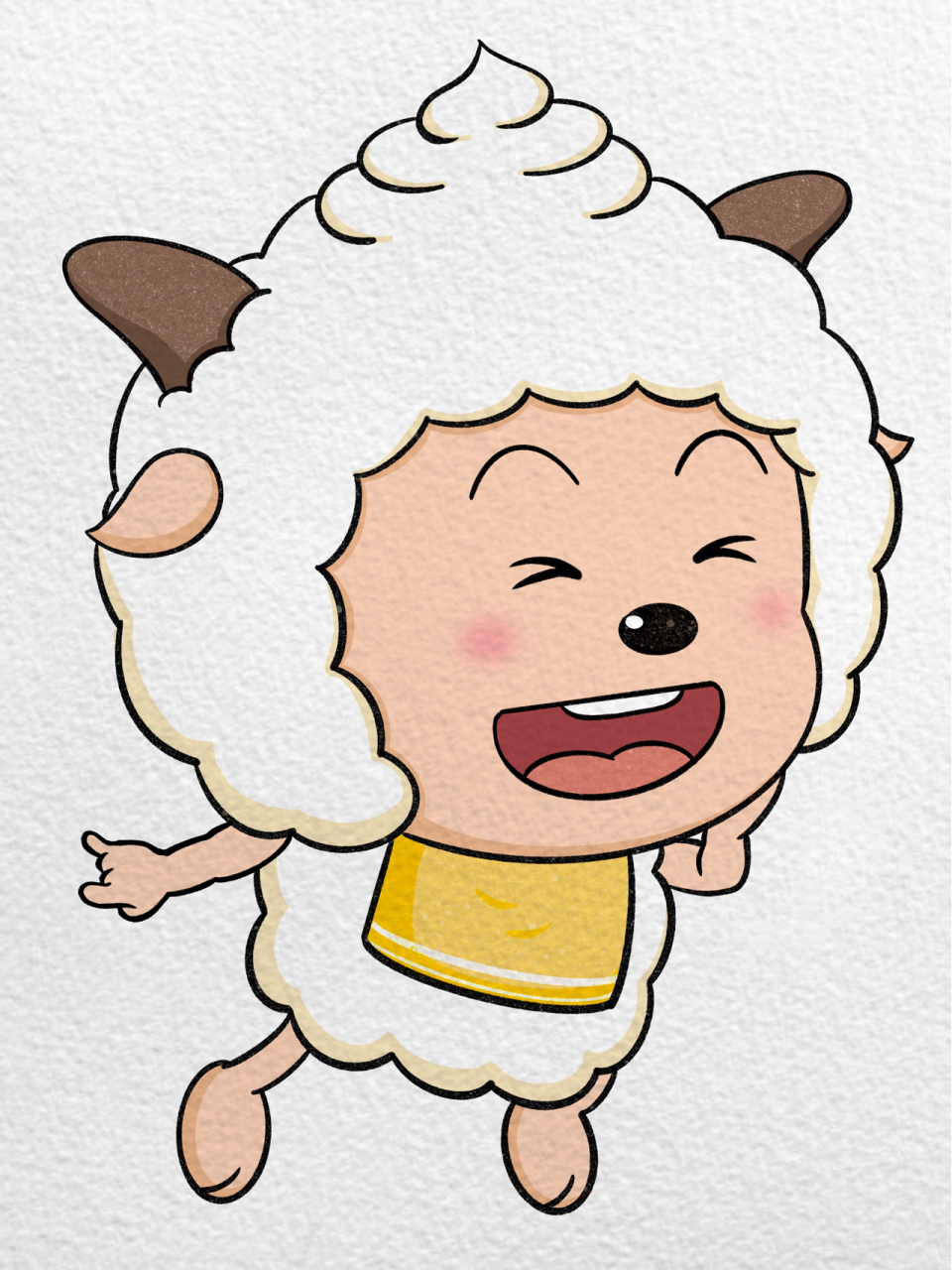 「简笔画」(100/11)懒羊羊91系列·内含过 科普一个冷知识,其实喜羊