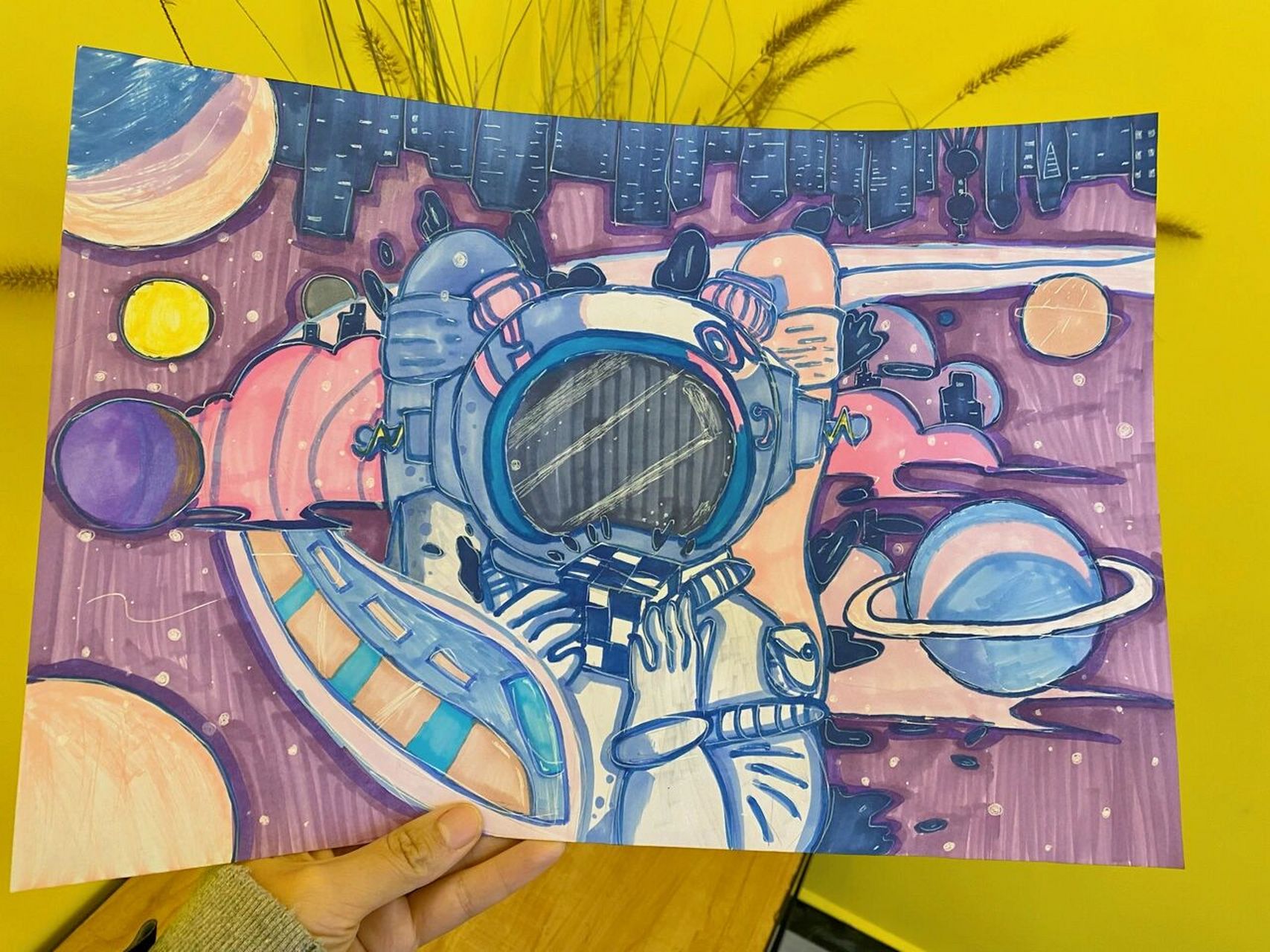 马克笔绘画96 学生作品