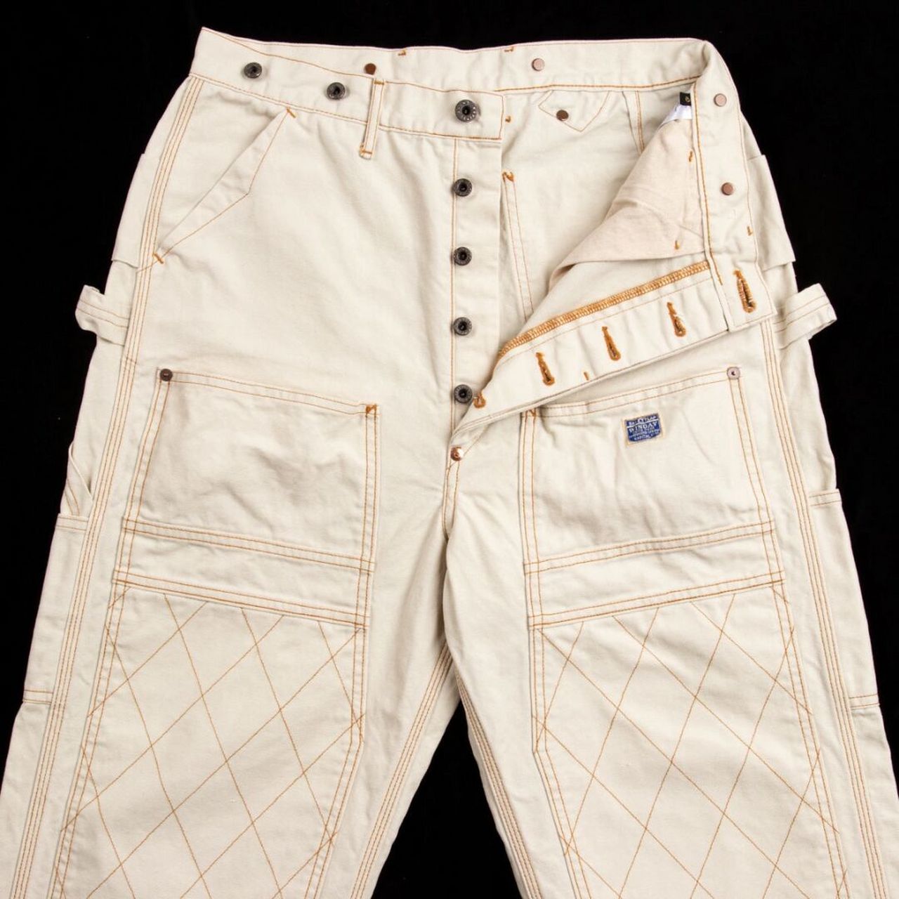 种草 | kapital膝盖补强工装裤 double knee的工装裤,以前在美国工装