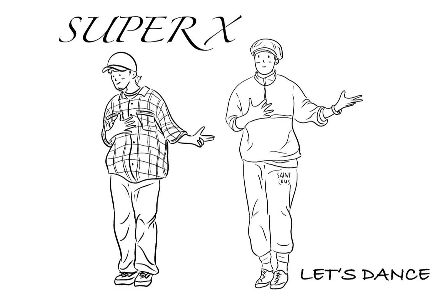 被街舞点燃的每个周末,太上头了哈哈哈想用简笔画留下喜欢的镜头,不喜