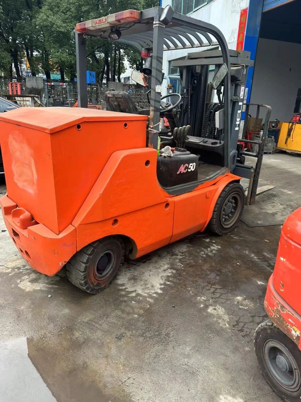 合力5吨电动叉车 资料齐全,三节3.