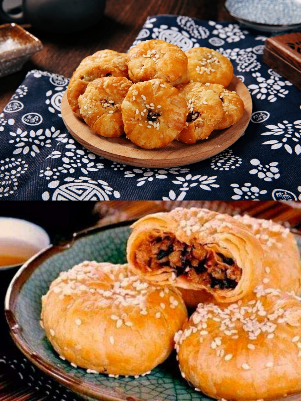 金华酥饼制作过程图片图片