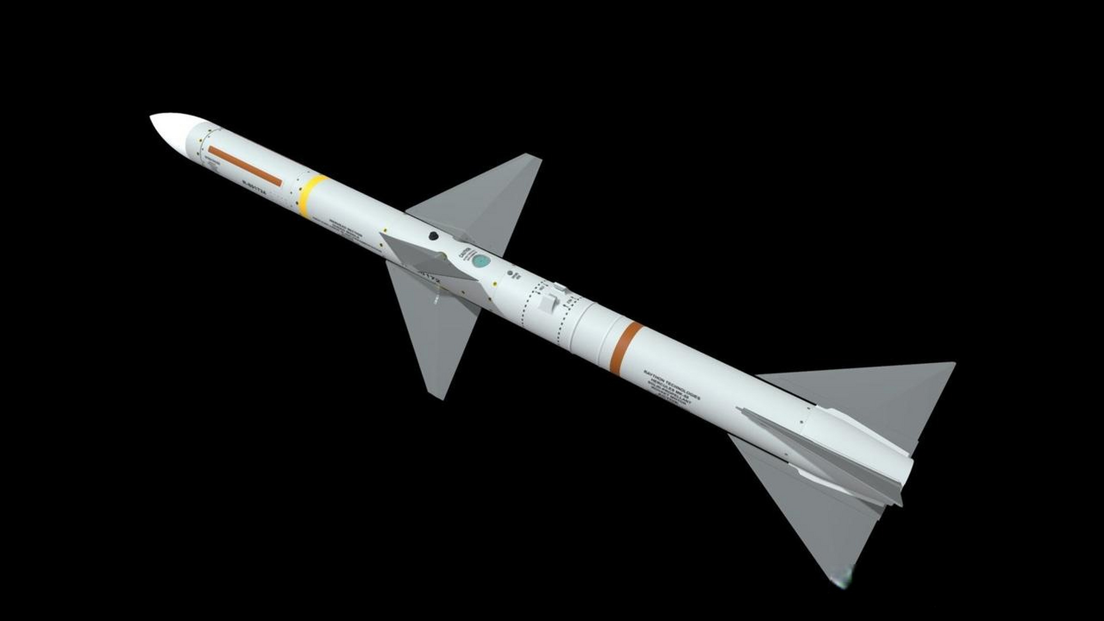 加拿大军援乌克兰287枚aim-7导弹.