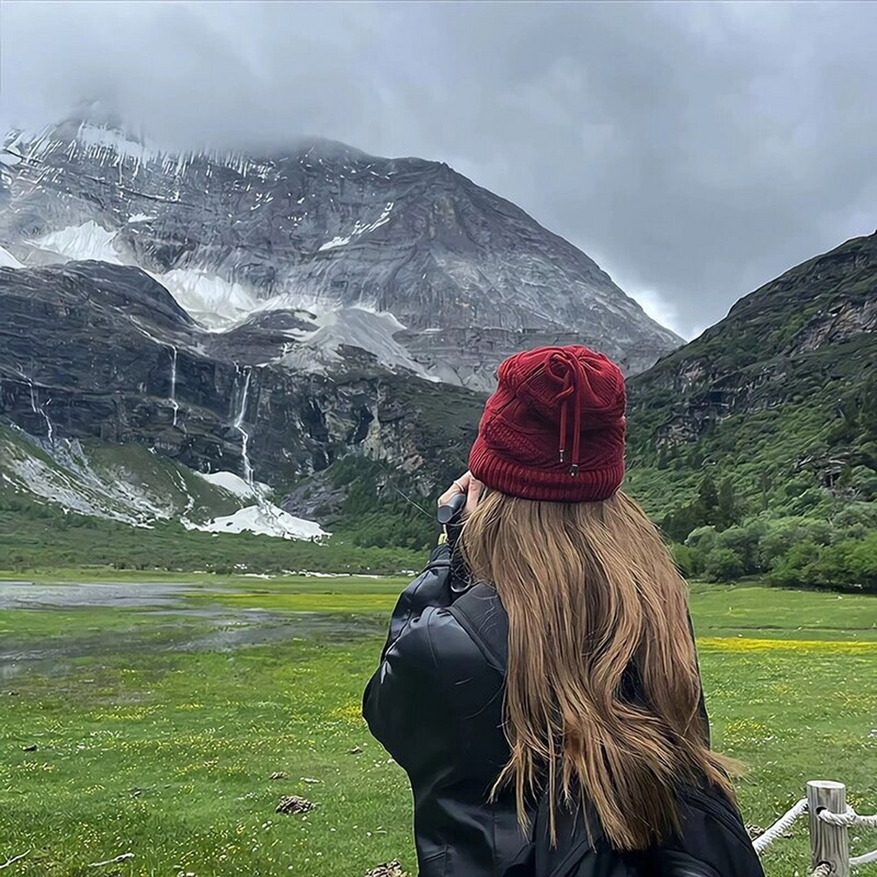 头像女生简单风景图片