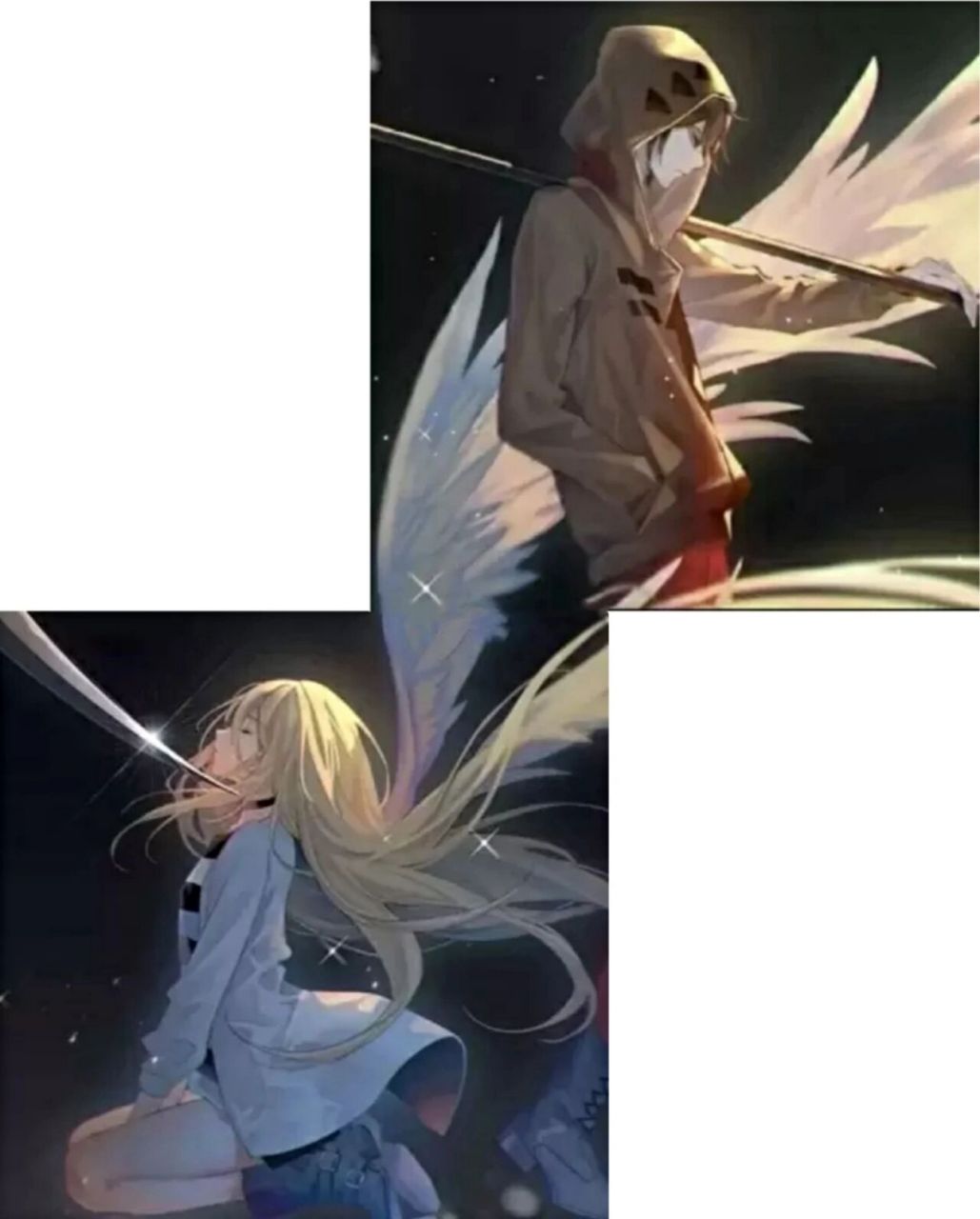 日月情侣头像 日月的情侣头像终于被我合成了