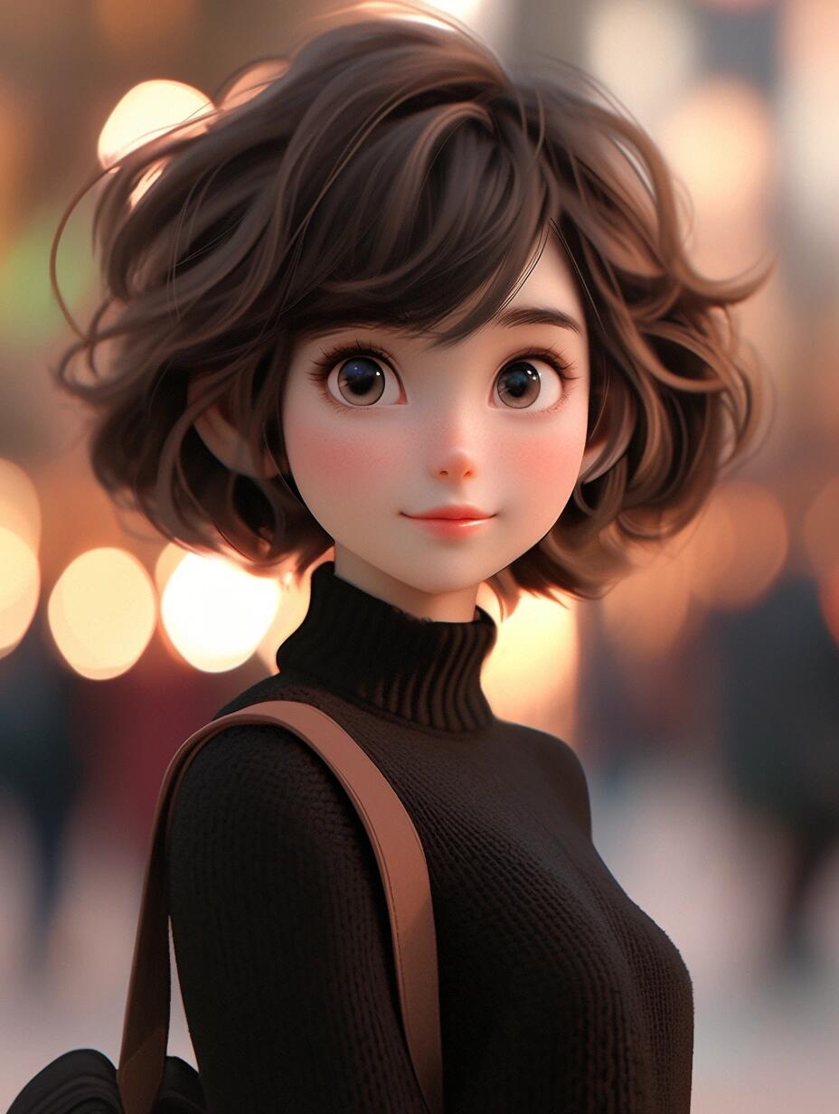 以为剪了短发就不再有挂念