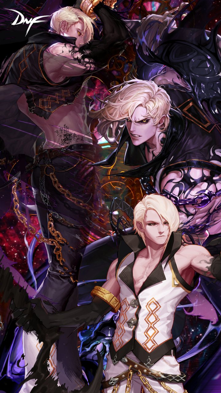 dnf#久等啦~黑暗武士壁纸奉上