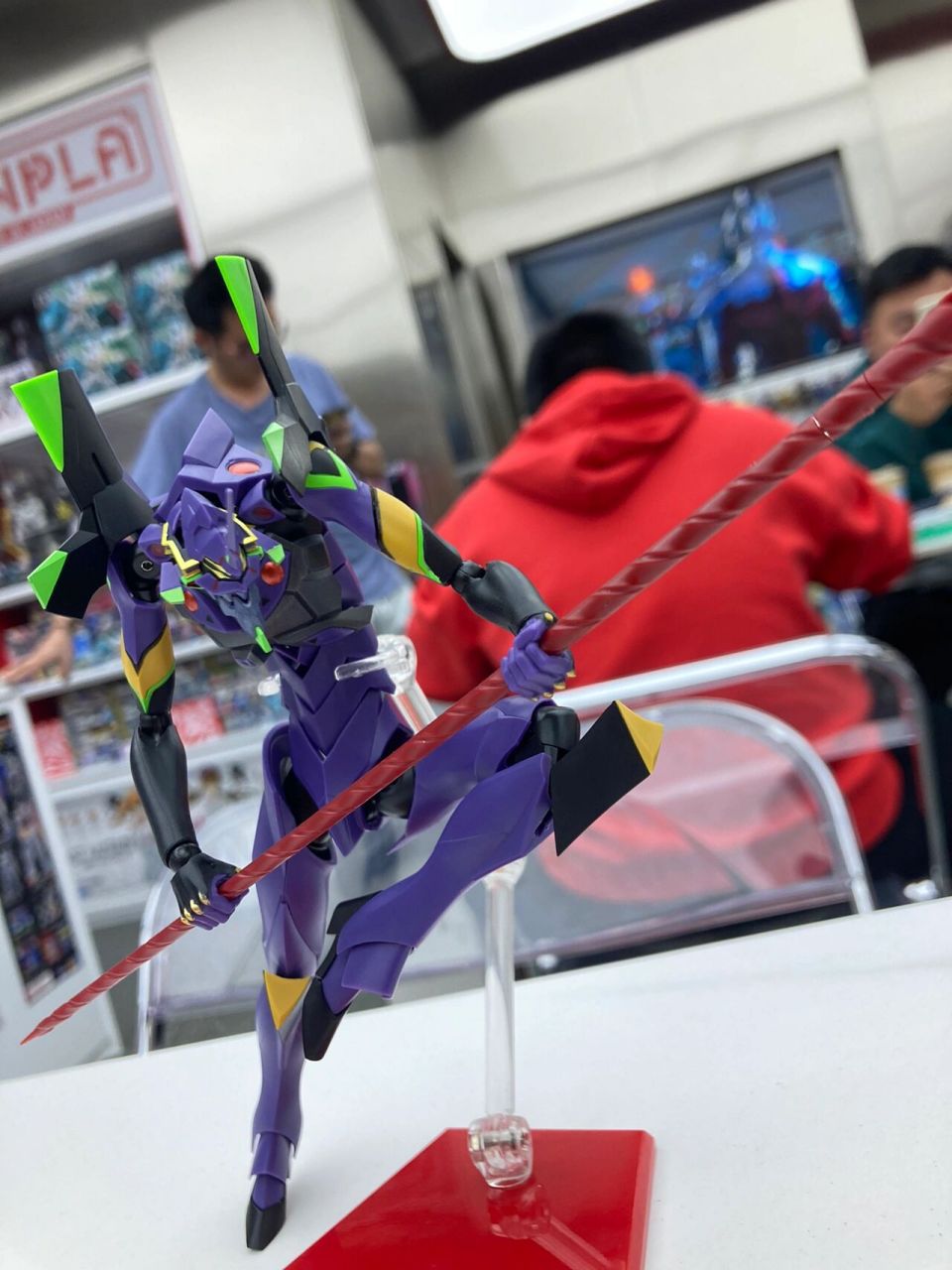 r魂eva13号机 万代robot魂系列eva第13号机成品模型!