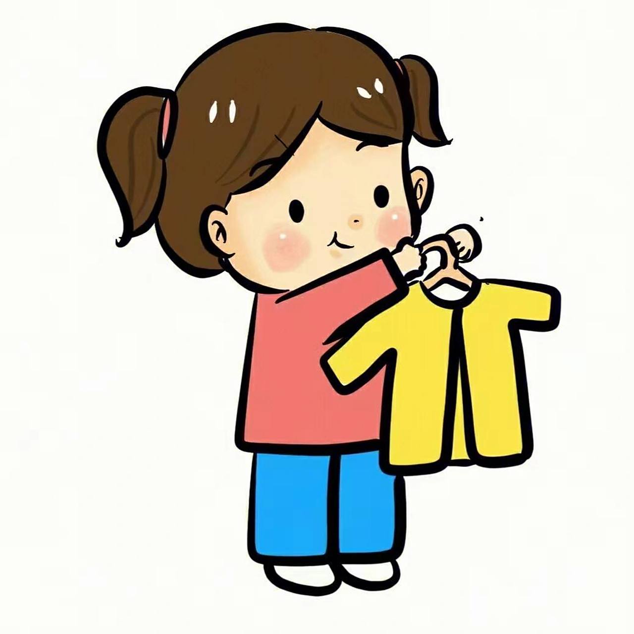 科学幼小衔接——自理能力卡通素材 科学幼小衔接——自理能力卡通