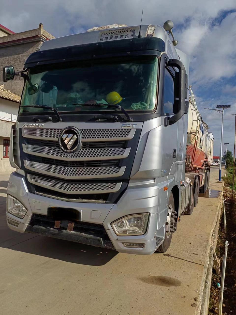 欧曼est560马力zf16档变速箱带缓速器,3年2个月,大全保,带50方通亚罐3