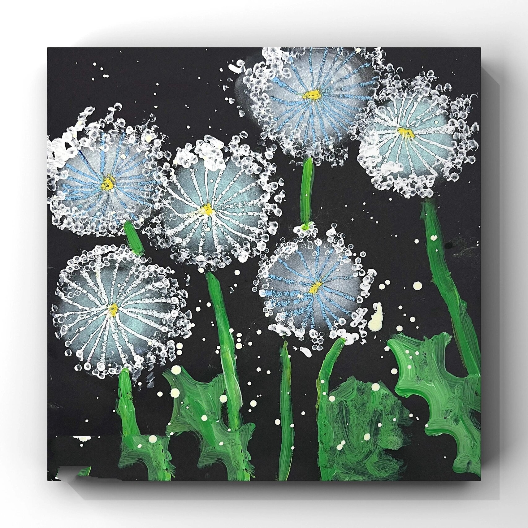 创意美术/水粉/ 🛎绘画 主题:《蒲公英》 🛎学习