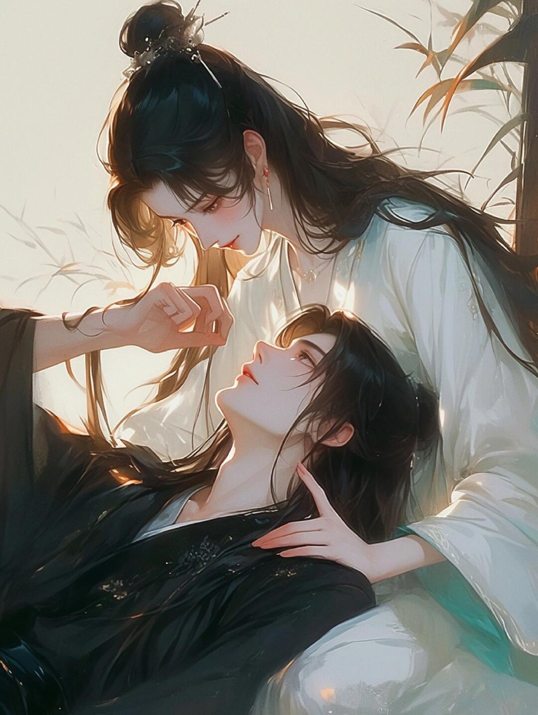 可商素材|古风情侣