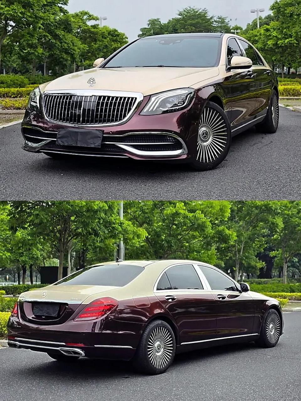 奔驰s级2014款s320l商务型.