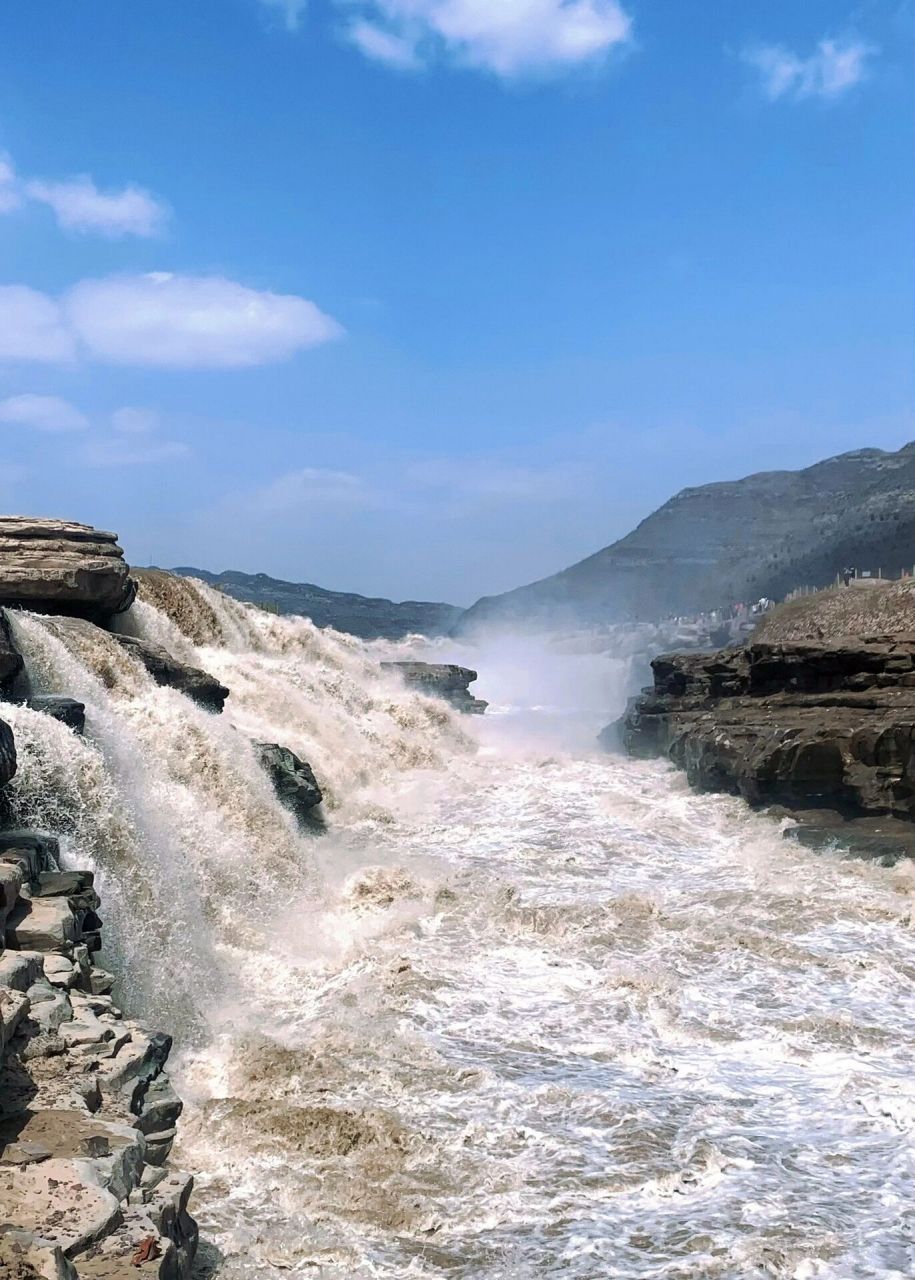 99打卡 | 壶口瀑布 君不见黄河之水天上来,奔流千里一壶收壶口瀑布