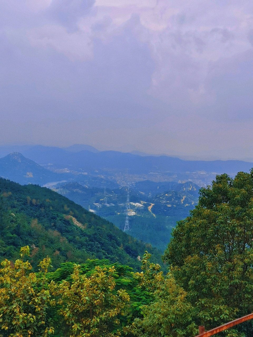 晋江紫帽山风景图片
