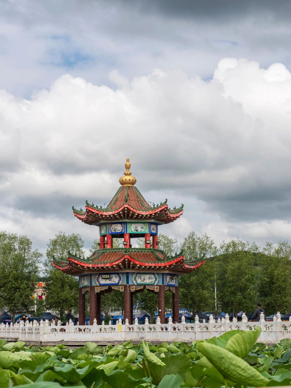 锦州61小布达拉宫广场 位于锦州凌海九华山,免费参观,适合拍照臭美