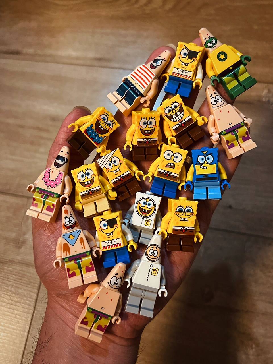 乐高人仔 乐高海绵宝宝系列人仔