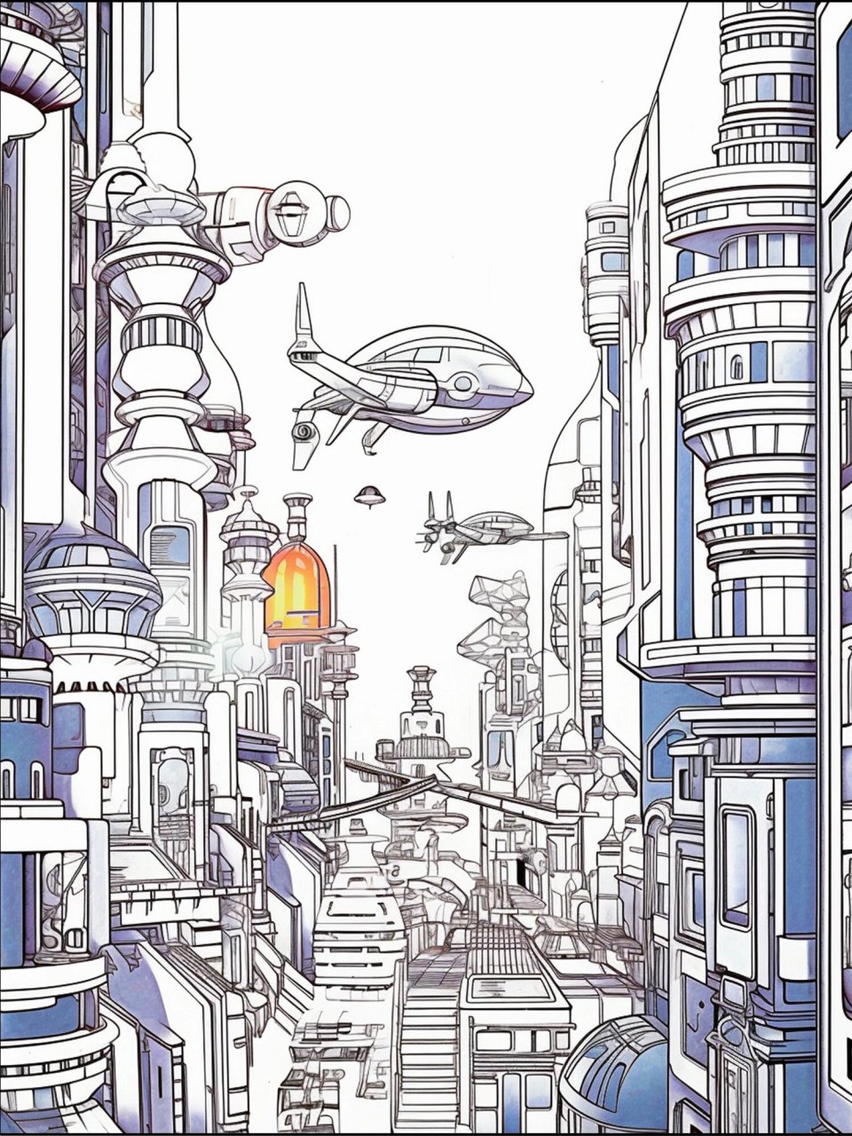 科幻画未来城市