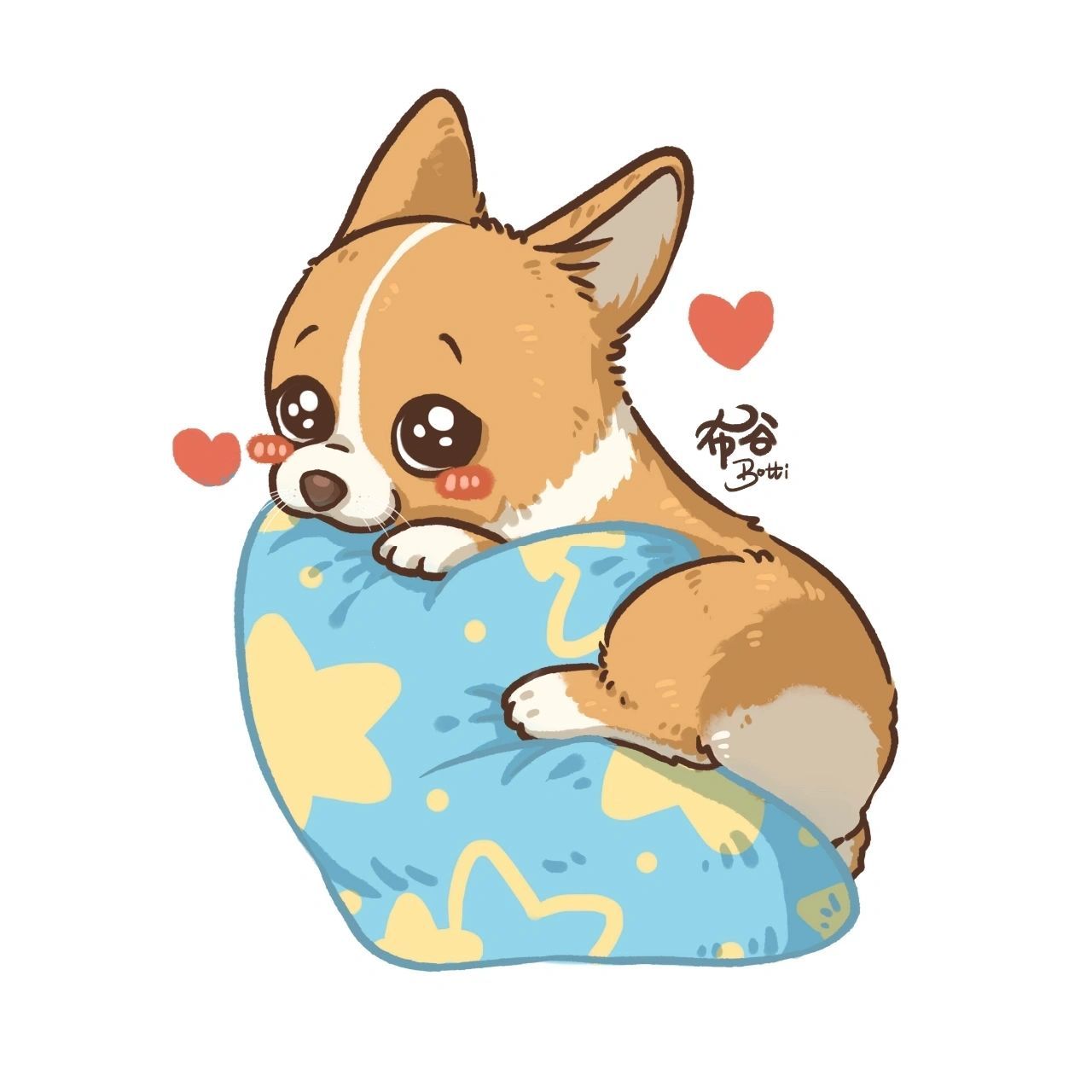 原创Ⅰ柯基头像合集!