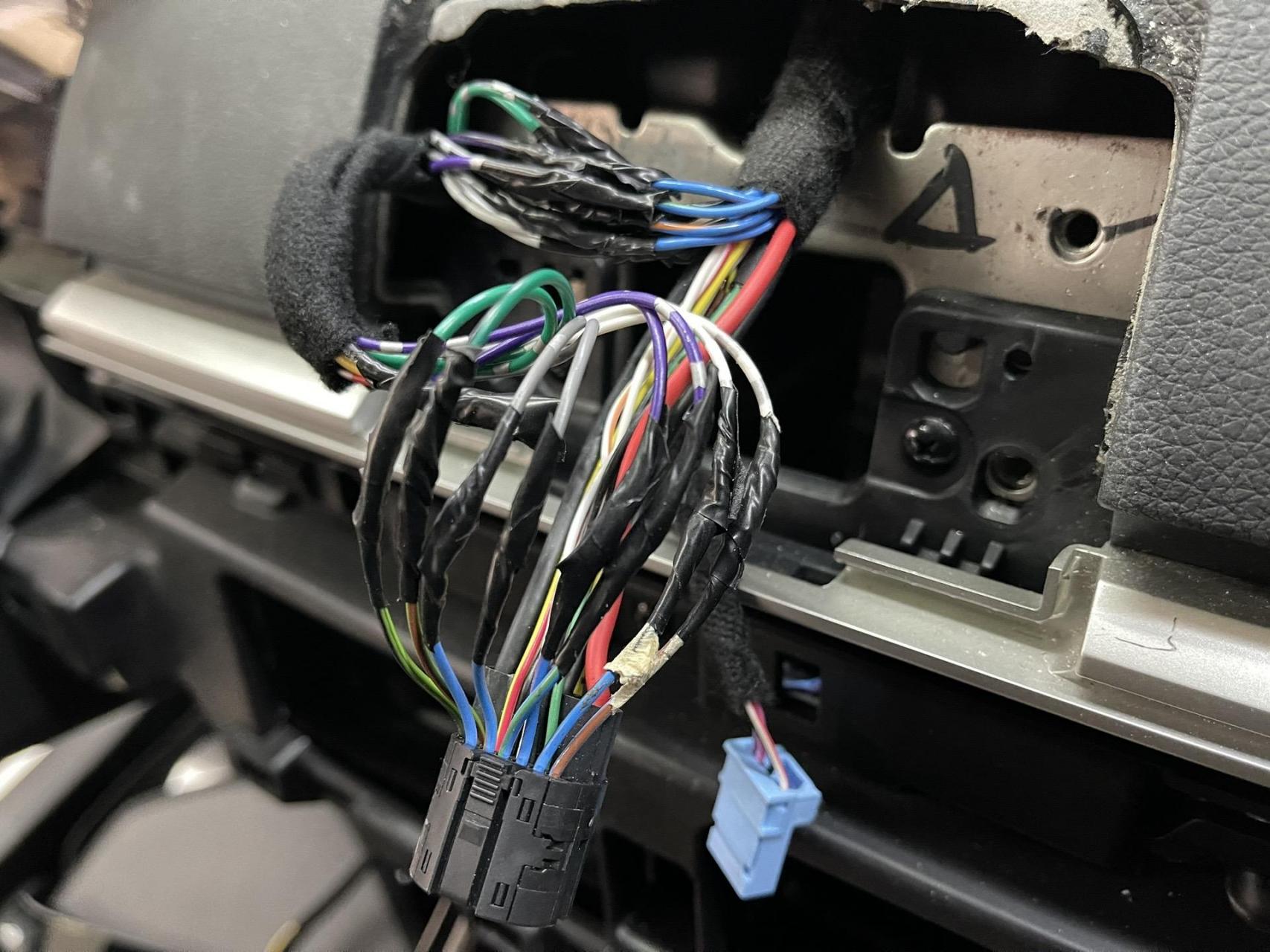 比亚迪秦ev低配无功放升级dsp接线定义