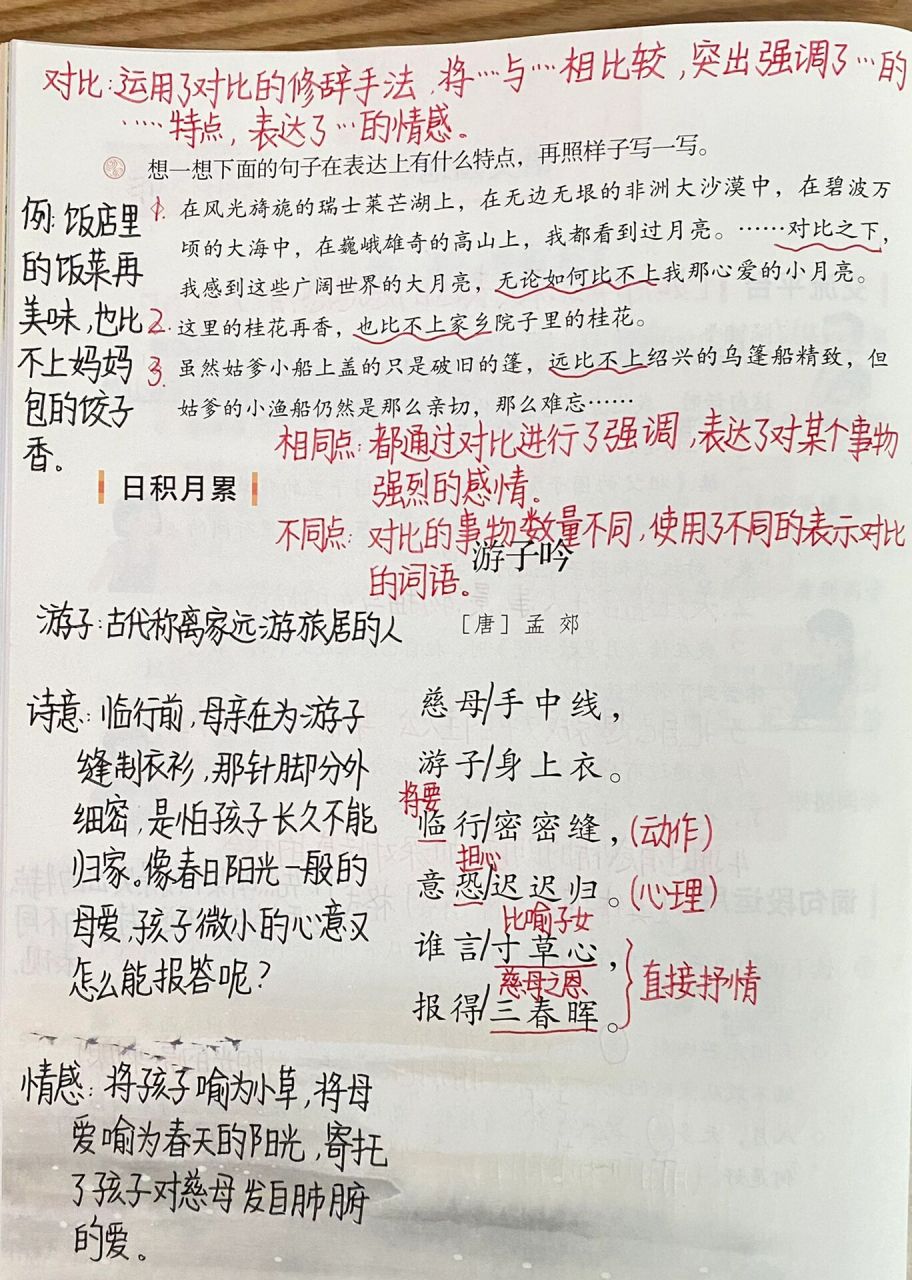 五年级下册——语文园地一课堂笔记