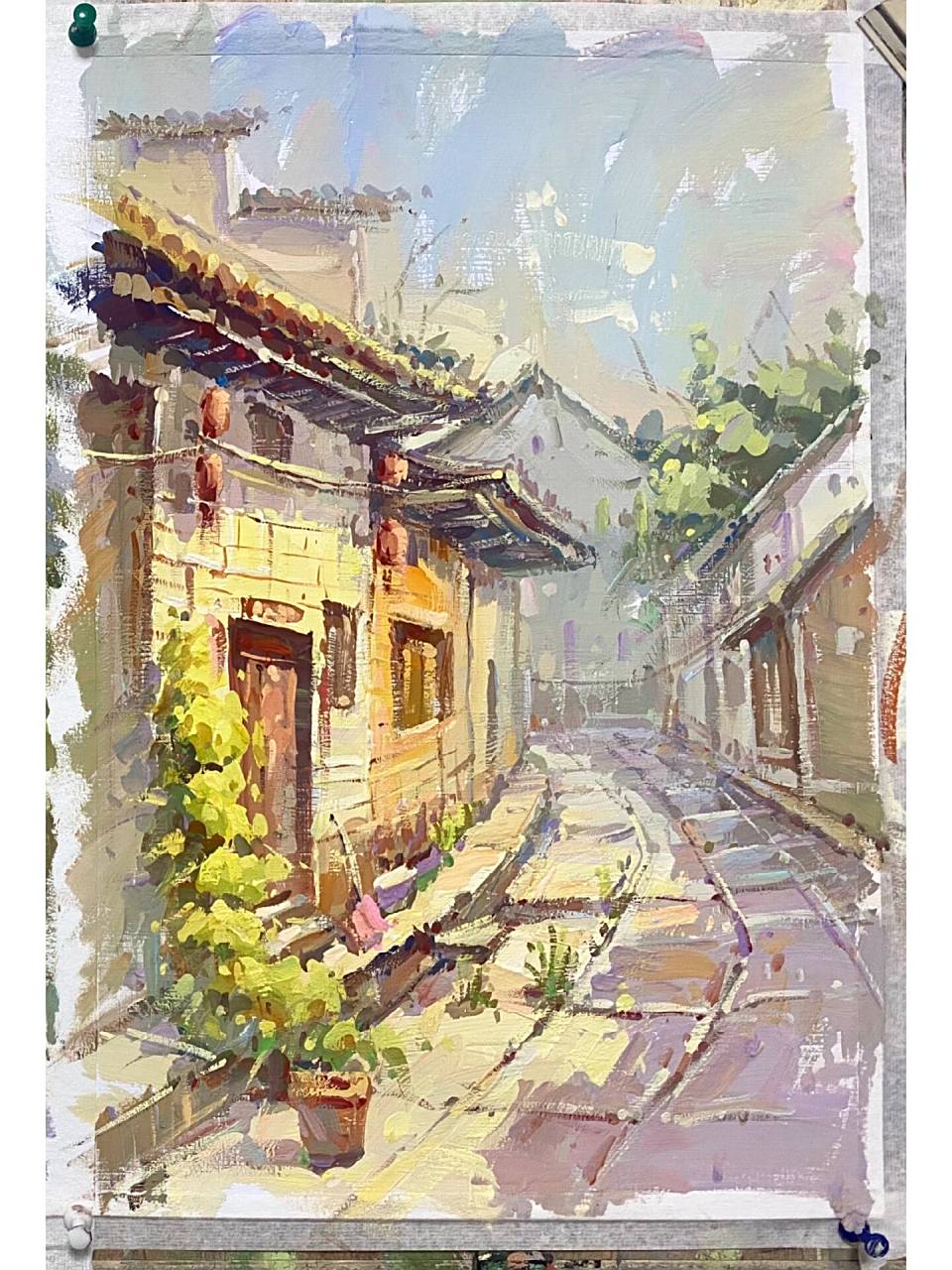 联考色彩～古镇风景～加关注04