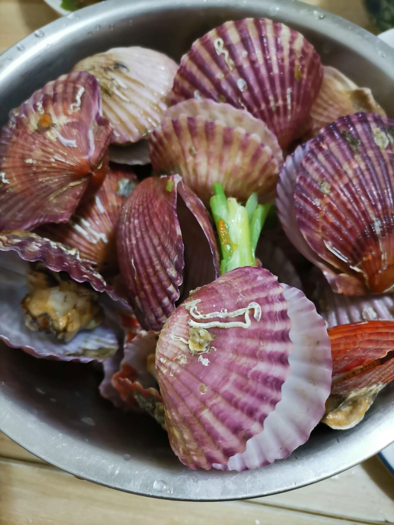 清蒸扇贝