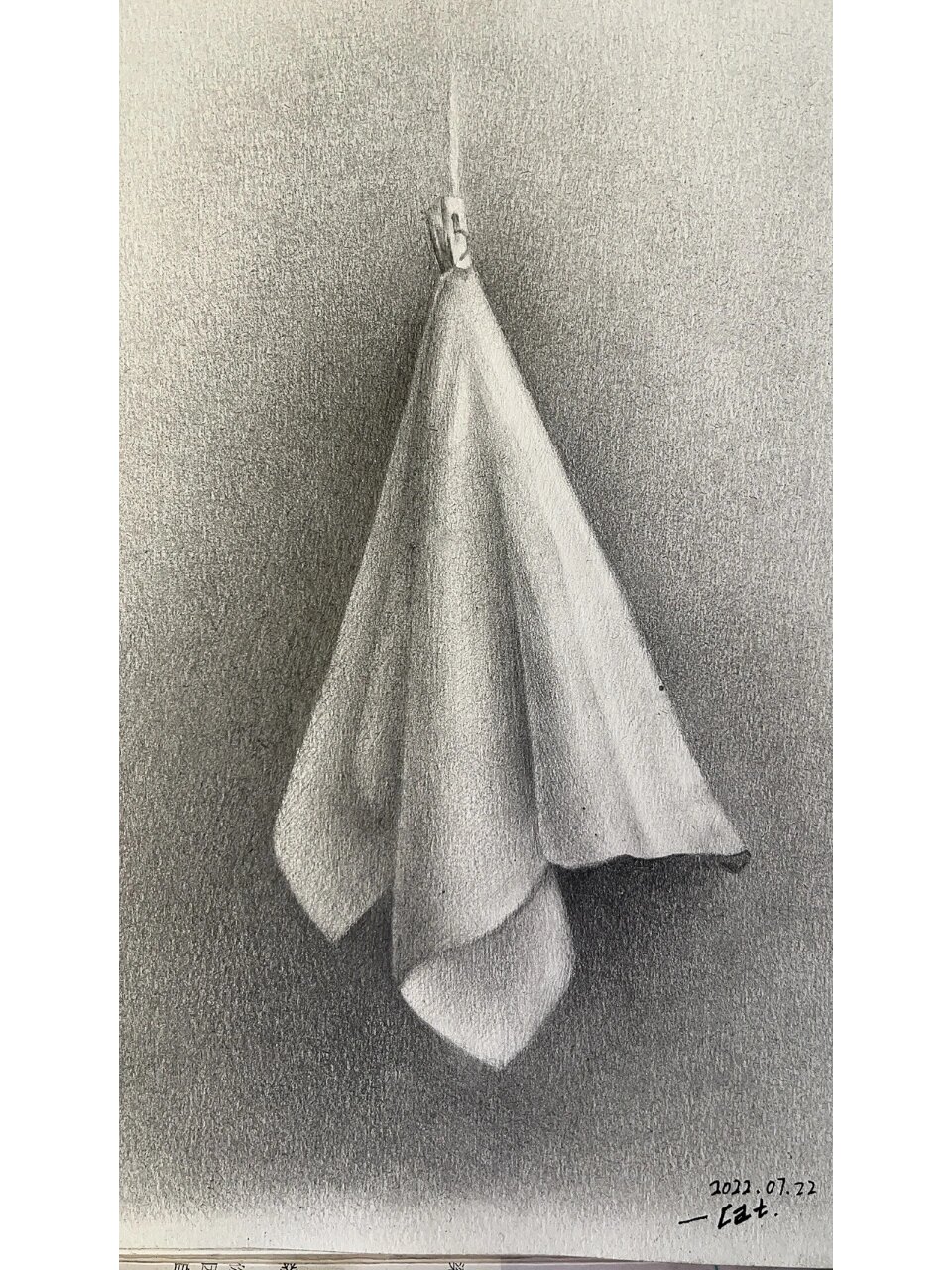 足够细腻的素描🔥还是一块真抹布