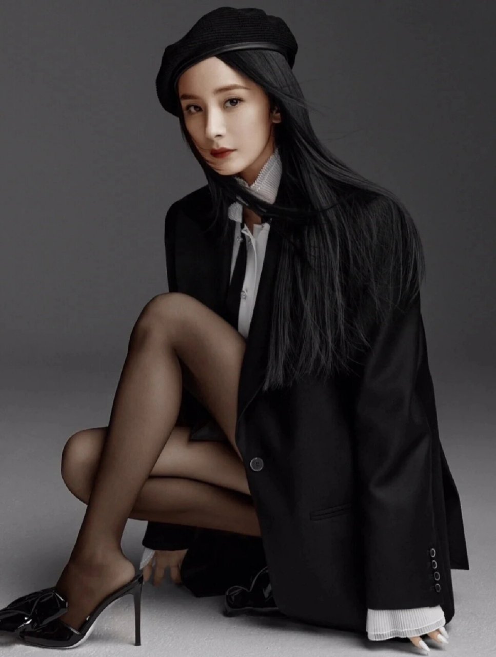 杨幂黑丝美图分享