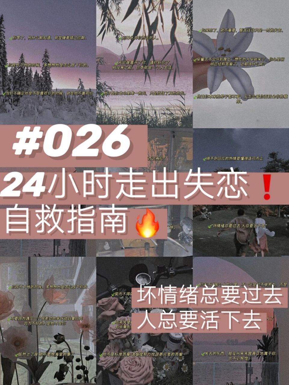 他不是标准答案 请继续努力找寻更完美的答案 爱而不得的时候,再爱就