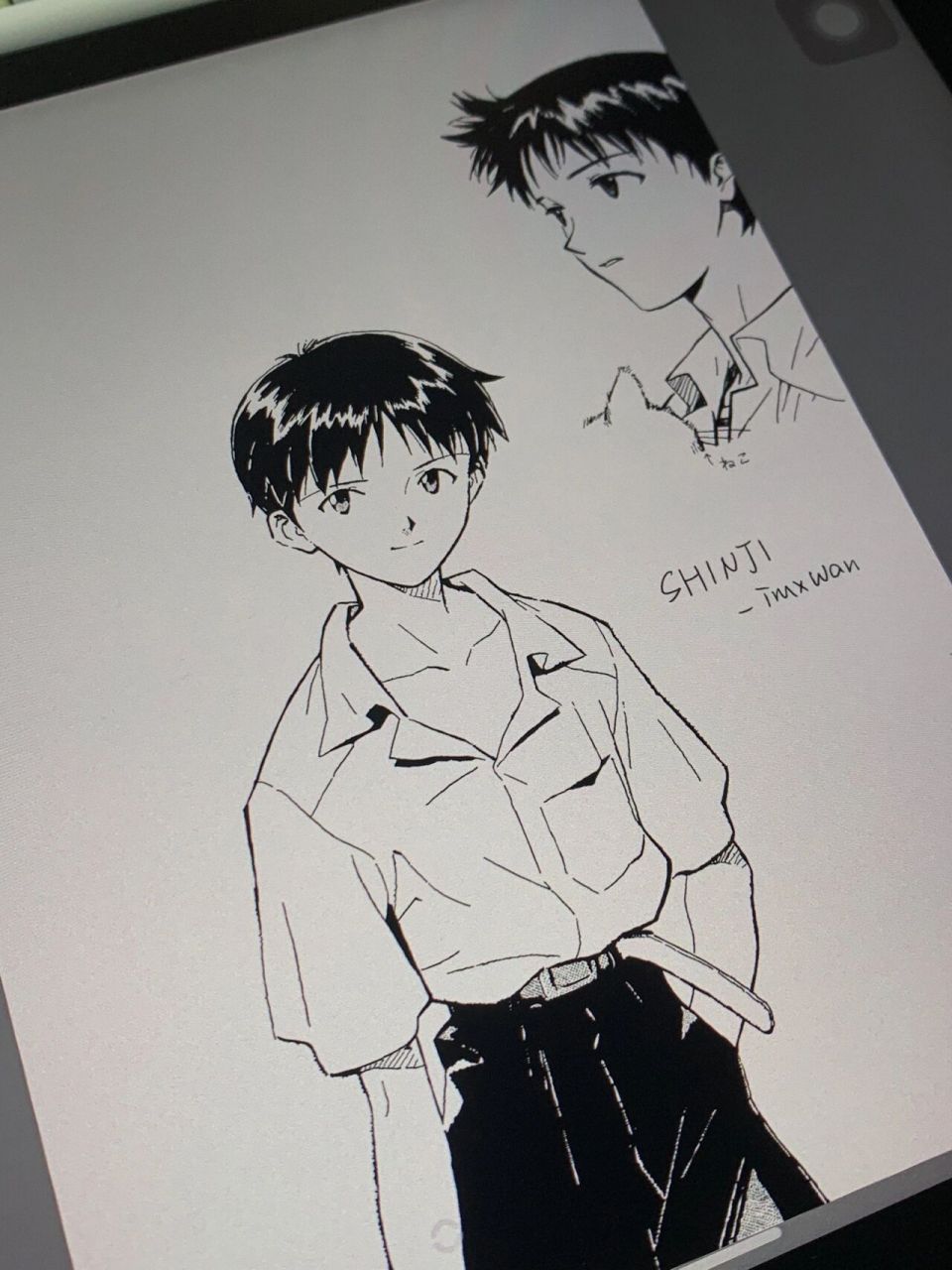 真嗣怎么画都不腻 真嗣真的太可爱啦让我画几个都愿意哈哈哈哈