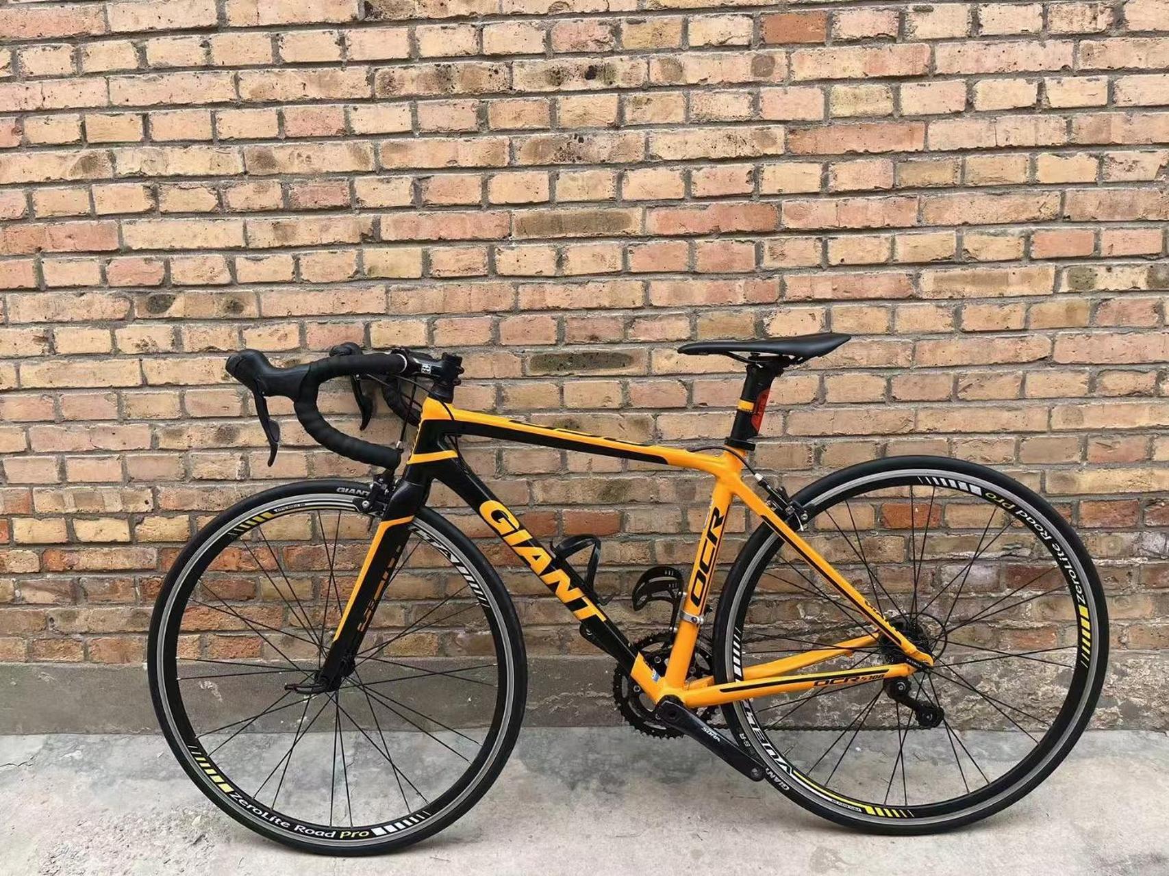 同款精品车捷安特ocr5700,超轻铝合金车架,18速,禧玛诺sora大套