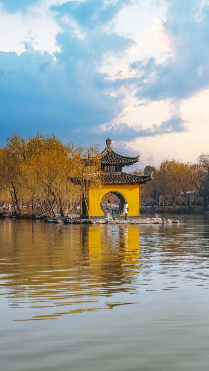 冬季瘦西湖 扬州瘦西湖 .