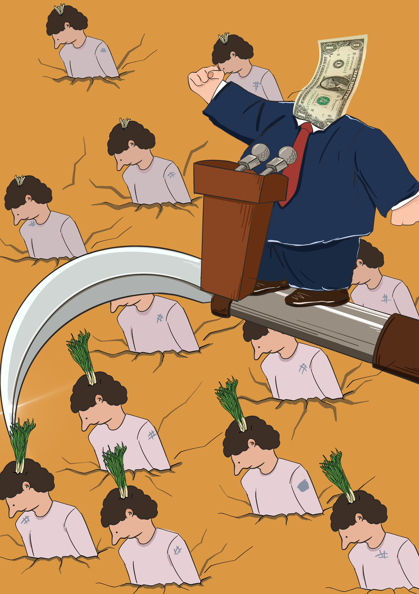 讽刺意味系列漫画