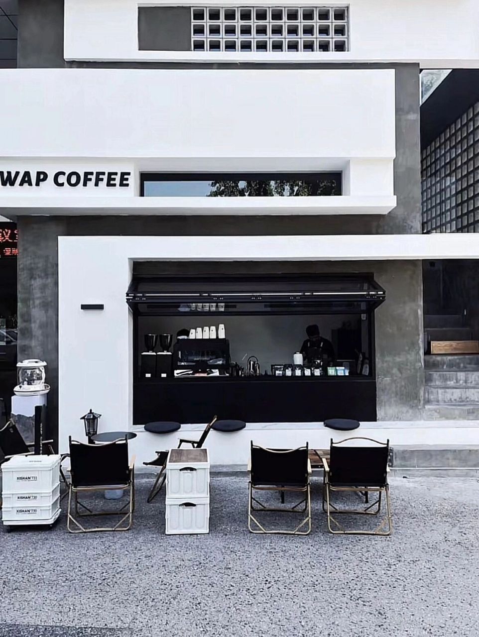 工业风门头|一款好的门头真的能影响客流!