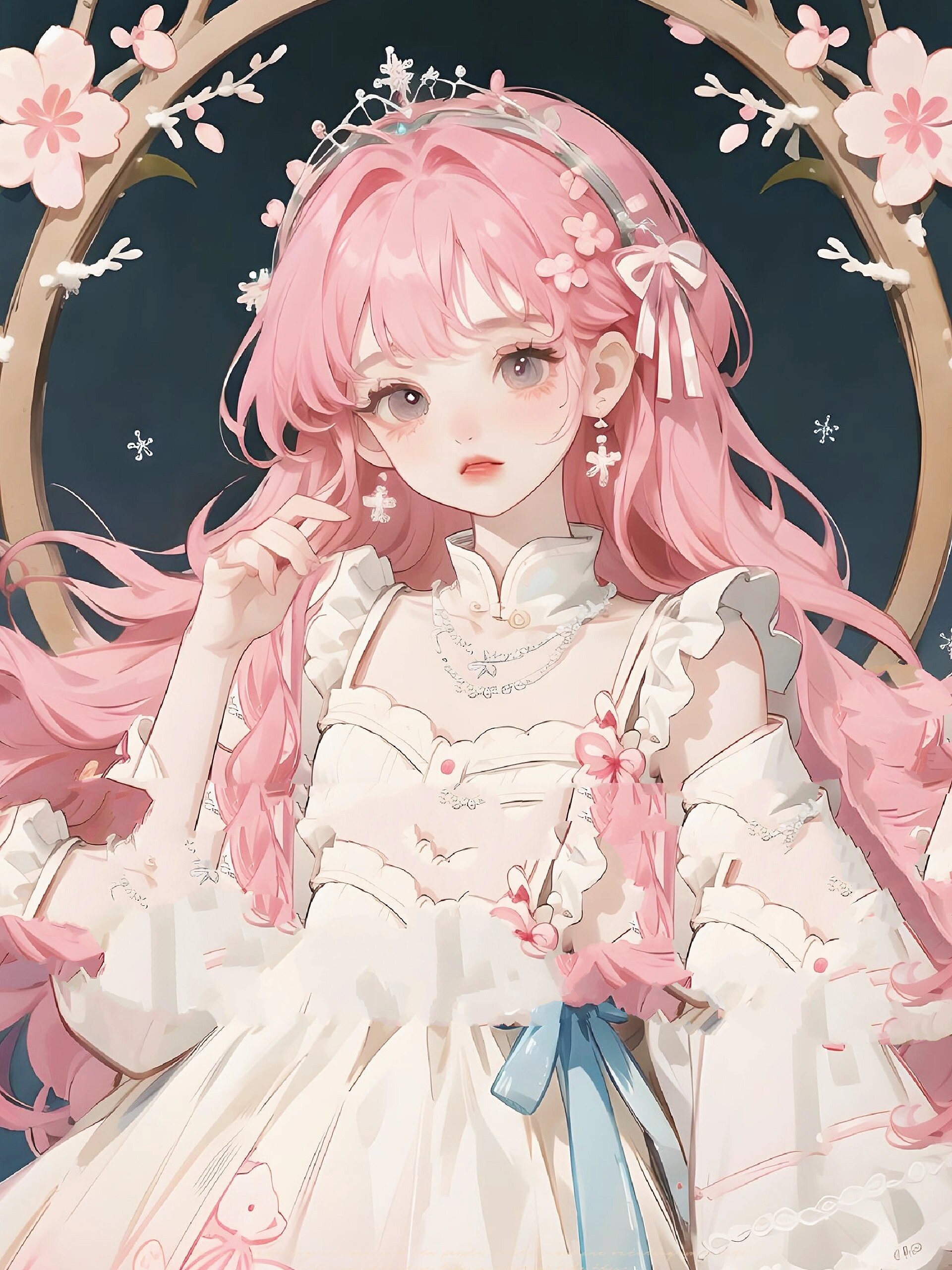 女生头像‖带王冠的小公主