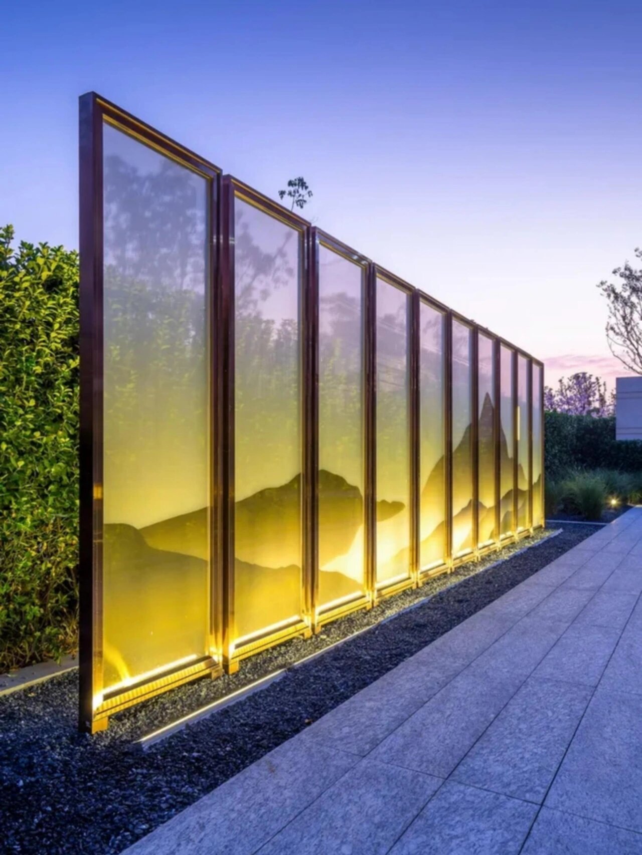 景观材料|夹绢玻璃 🍀什么是夹绢玻璃?