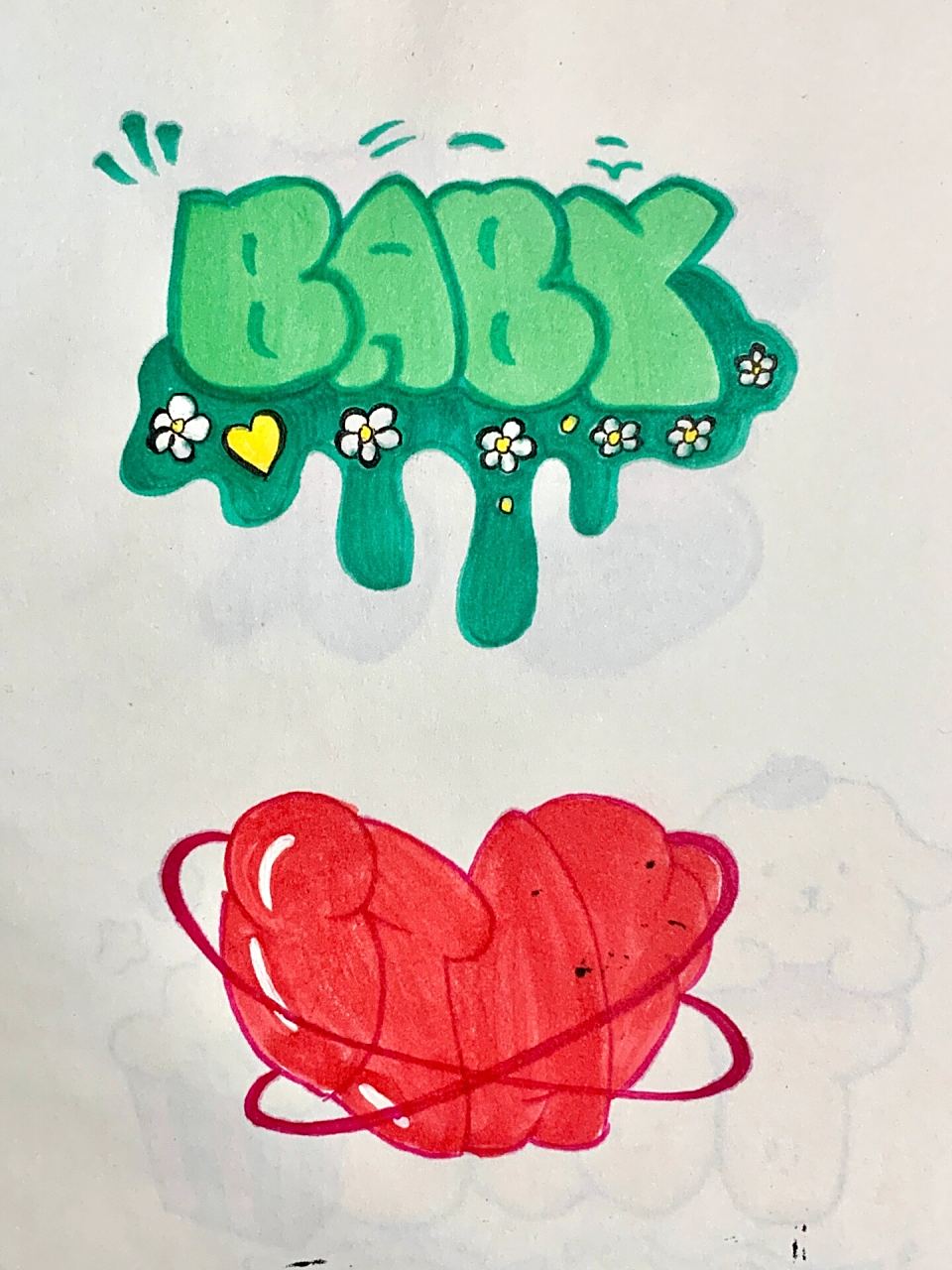 艺术字 pop字 马克笔 艺术字 pop字 马克笔