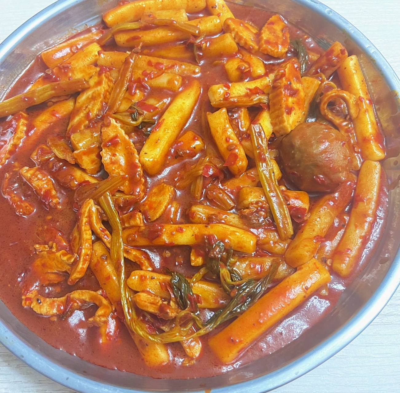 疆赞赞新疆炒年糕9315 和外面买的没什么差别 看到小区商店有就冲