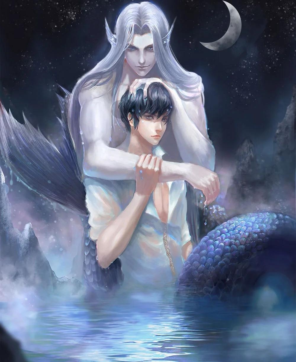 有没有德萨罗人鱼的插画呢