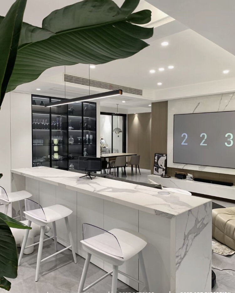 安利4款沙发后的吧台,简直不要太好看😍