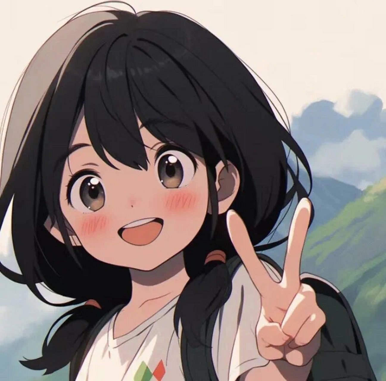 剪刀手动漫情侣头像70 剪刀手动漫情侣头像70