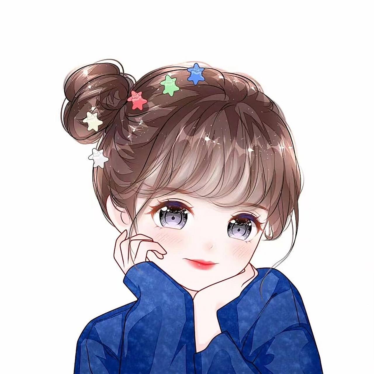 超可爱的氛围感wechat女生头像9799 夏天有梅子味的晚霞和两三颗