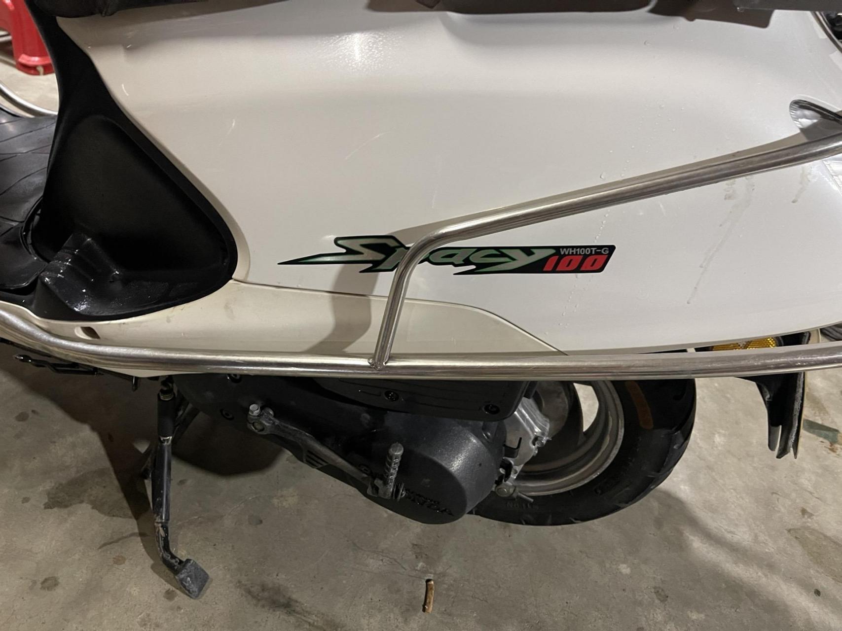 精品12年五羊本田优悦100.全车原版原漆.机头静静无杂音 无拆修.