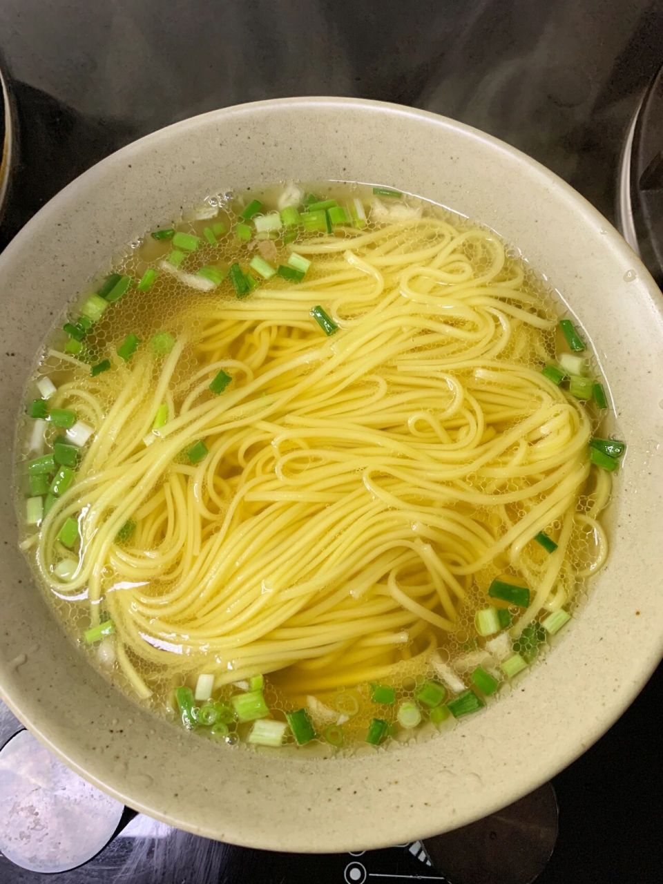 清汤素面我做了数不清多少碗了.