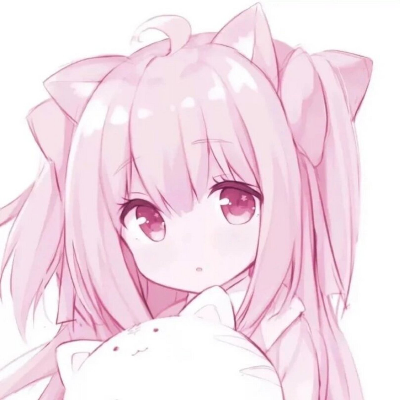 超干净的动漫女头 可爱哟